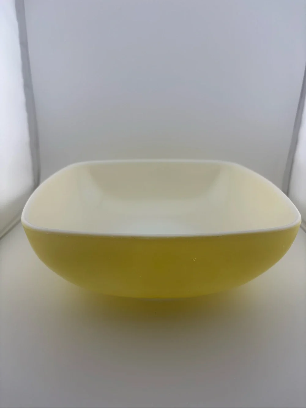 Vintage Pyrex Primary Yellow Hostess Bowl Bowl 525 B